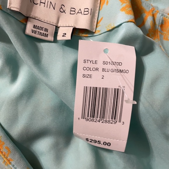 🔥NWT Sachin & Babi Annemarie Ruffle Toile du Jouy - Picture 13 of 14